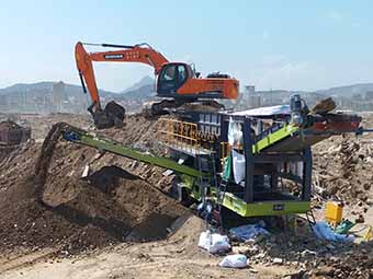 福建廈門土石分離機